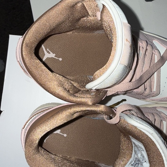 Nike Pink and Brown High-Top Sneakers - Picture 6 of 8